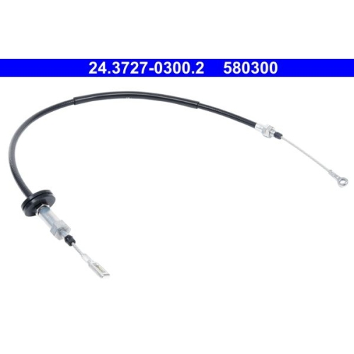 Seilzug, Feststellbremse ATE 24.3727-0300.2 f&uuml;r CITRO&Euml;N FIAT PEUGEOT, vorne