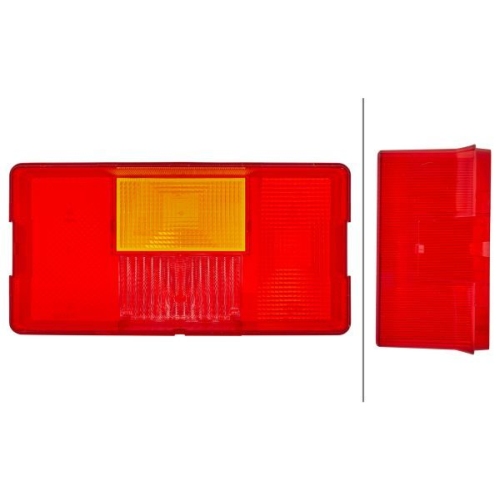 Lichtscheibe, Heckleuchte HELLA 9EL 136 819-031 f&uuml;r DAF STILL KRAMER LINDE HYMER