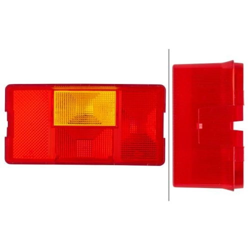 Lichtscheibe, Heckleuchte HELLA 9EL 137 792-031 f&uuml;r GOLDHOFER, rechts