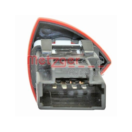 Warnblinkschalter METZGER 0916349 f&uuml;r RENAULT