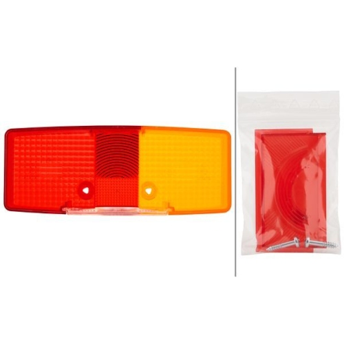 Lichtscheibe, Heckleuchte HELLA 9EL 997 451-001 f&uuml;r, links