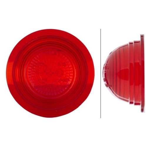Lichtscheibe, Begrenzungsleuchte HELLA 9EL 950 315-061 f&uuml;r AEBI DAF K&Auml;SSBOHRER