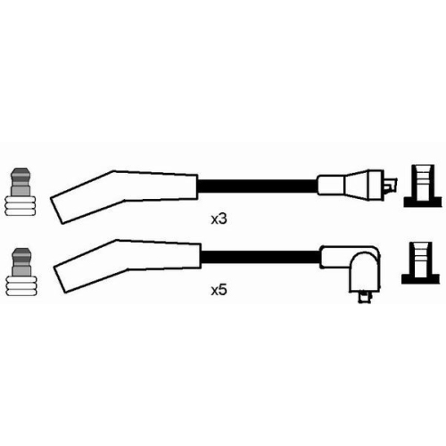 Z&uuml;ndleitungssatz NGK 7079 f&uuml;r