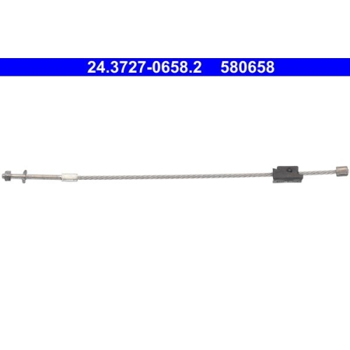 Seilzug, Feststellbremse ATE 24.3727-0658.2 f&uuml;r FORD MAZDA, vorne