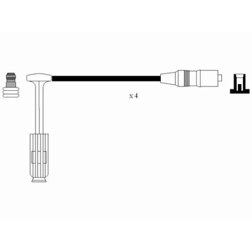 Z&uuml;ndleitungssatz NGK 0755