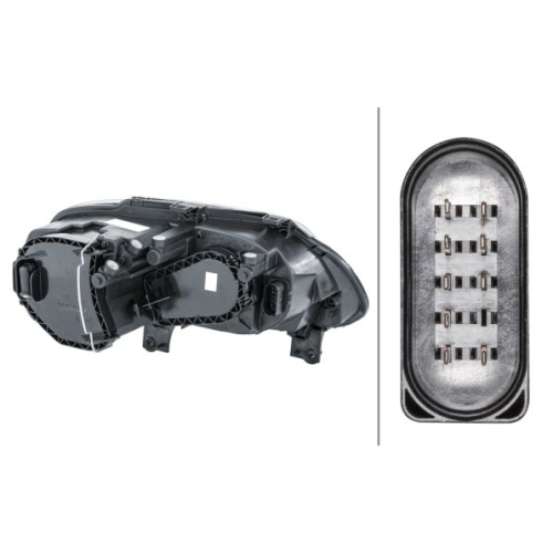 Hauptscheinwerfer HELLA 1EE 010 203-011 f&uuml;r VW, links