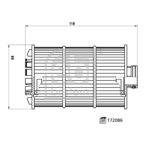 &Ouml;lfilter FEBI BILSTEIN 172086 f&uuml;r AUDI BENTLEY