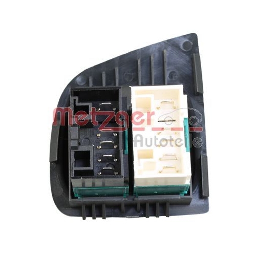 Schalter, Fensterheber METZGER 0916587 f&uuml;r FIAT, vorne links
