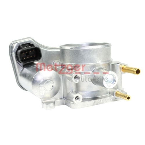 Drosselklappenstutzen METZGER 0892082 ORIGINAL ERSATZTEIL f&uuml;r OPEL SAAB