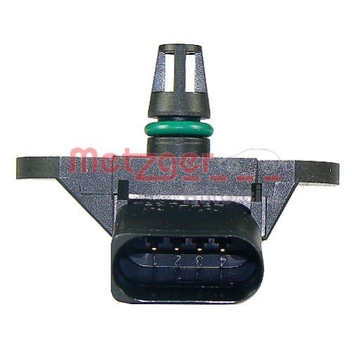 Sensor, Saugrohrdruck METZGER 0906101 ORIGINAL ERSATZTEIL f&uuml;r VAG