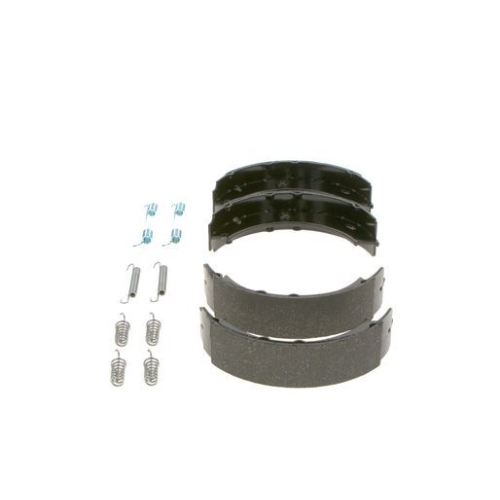 Bremsbackensatz, Feststellbremse BOSCH 0 986 487 611 f&uuml;r MERCEDES-BENZ VW