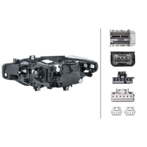 Hauptscheinwerfer HELLA 1EX 012 103-921 f&uuml;r BMW BMW (BRILLIANCE), rechts
