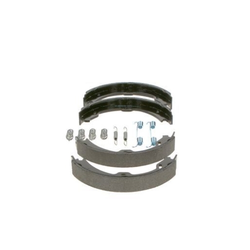 Bremsbackensatz, Feststellbremse BOSCH 0 986 487 666 f&uuml;r MERCEDES-BENZ