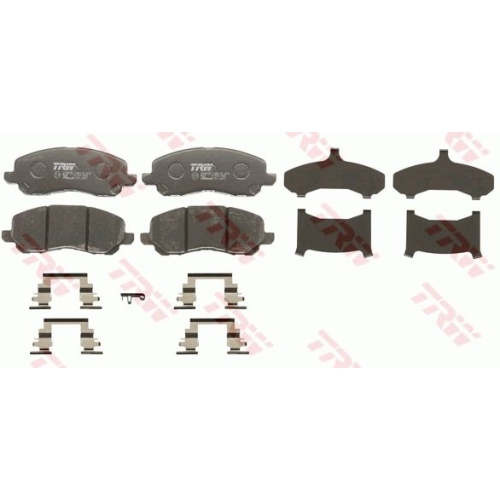 Bremsbelagsatz, Scheibenbremse TRW GDB4142 COTEC f&uuml;r CHRYSLER DODGE MITSUBISHI