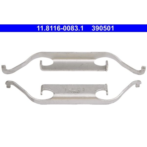 Feder, Bremssattel ATE 11.8116-0083.1 f&uuml;r BMW, Vorderachse