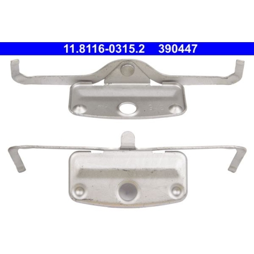 Feder, Bremssattel ATE 11.8116-0315.2 f&uuml;r BMW, Vorderachse