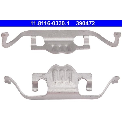 Feder, Bremssattel ATE 11.8116-0330.1 f&uuml;r BMW, Hinterachse
