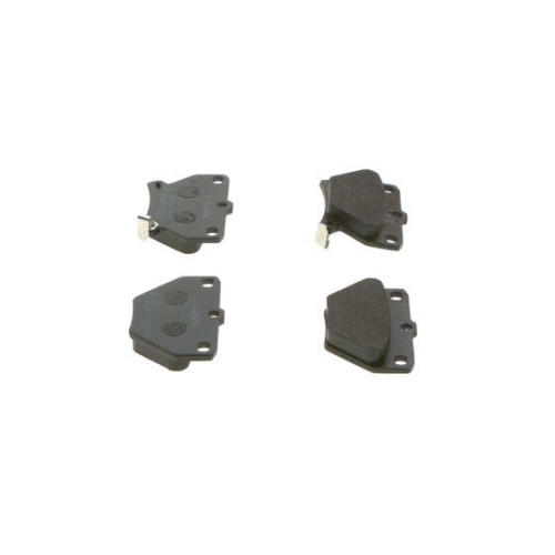 Bremsbelagsatz, Scheibenbremse BOSCH 0 986 424 630 f&uuml;r TOYOTA, Hinterachse