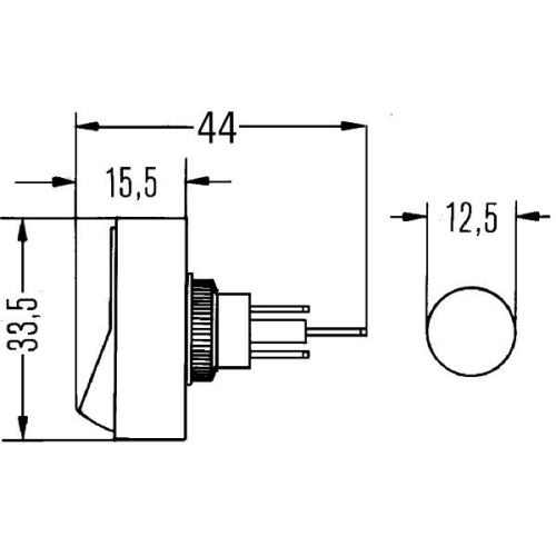 Schalter HELLA 6EH 004 407-022