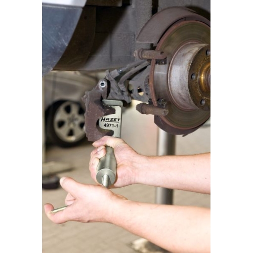 Dreh-/R&uuml;ckstellwerkzeugsatz, Bremssattelkolben HAZET 4971-1 f&uuml;r AUDI VW