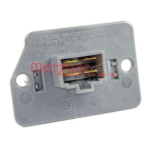 Widerstand, Innenraumgebl&auml;se METZGER 0917216 ORIGINAL ERSATZTEIL f&uuml;r HYUNDAI KIA
