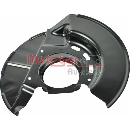 Spritzblech, Bremsscheibe METZGER 6115036 f&uuml;r BMW, Vorderachse rechts