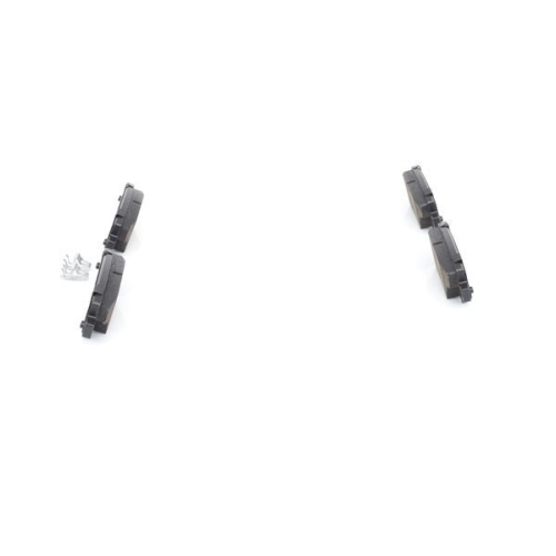 Bremsbelagsatz, Scheibenbremse BOSCH 0 986 424 790 f&uuml;r TOYOTA LEXUS, Hinterachse