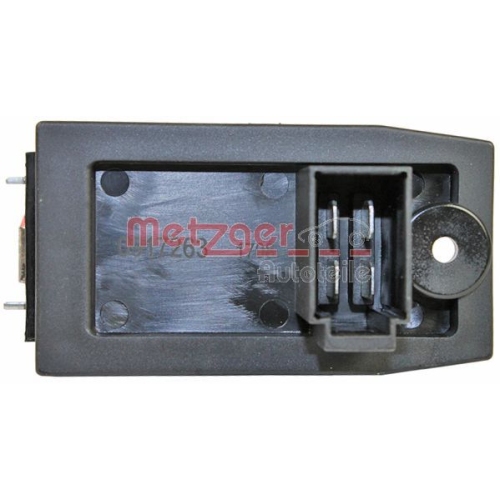Widerstand, Innenraumgebl&auml;se METZGER 0917263 f&uuml;r FORD