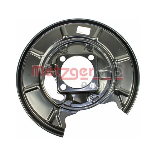 Spritzblech, Bremsscheibe METZGER 6115037 GREENPARTS f&uuml;r MERCEDES-BENZ