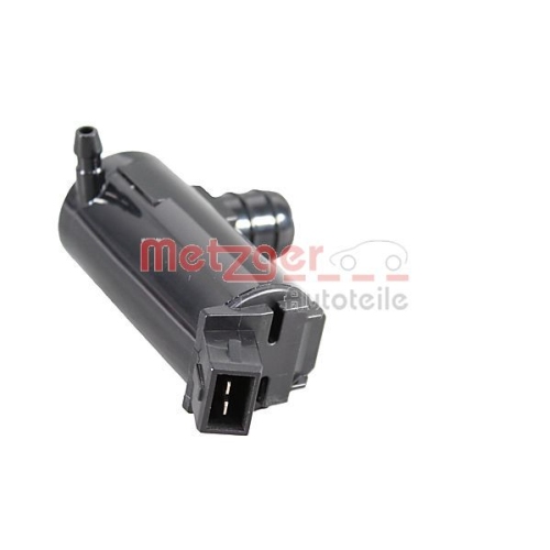 Waschwasserpumpe, Scheibenreinigung METZGER 2220031 f&uuml;r VOLVO, vorne