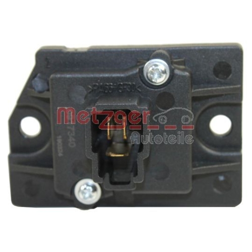 Widerstand, Innenraumgebl&auml;se METZGER 0917340 f&uuml;r HYUNDAI KIA, hinten