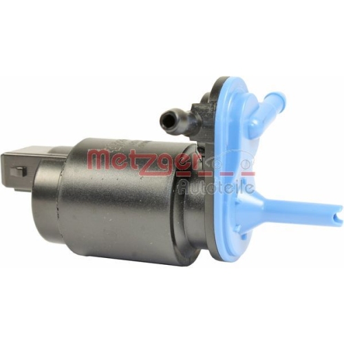 Waschwasserpumpe, Scheibenreinigung METZGER 2220051 f&uuml;r NISSAN, vorne und hinten