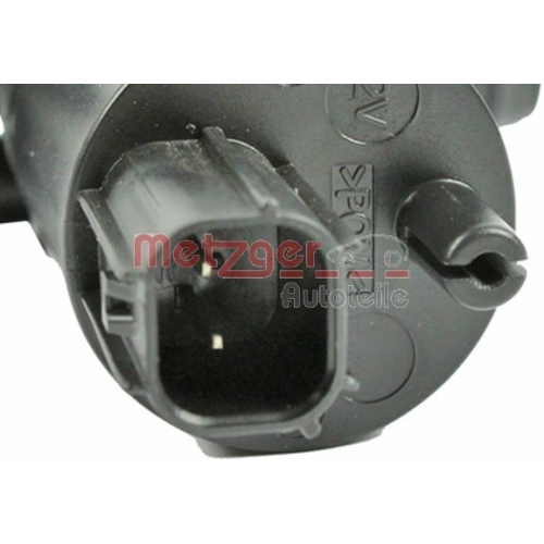 Waschwasserpumpe, Scheibenreinigung METZGER 2220054 f&uuml;r FORD, vorne