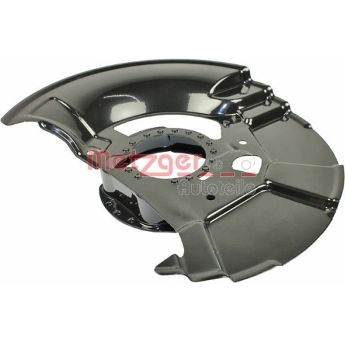 Spritzblech, Bremsscheibe METZGER 6115053 f&uuml;r BMW, Vorderachse links