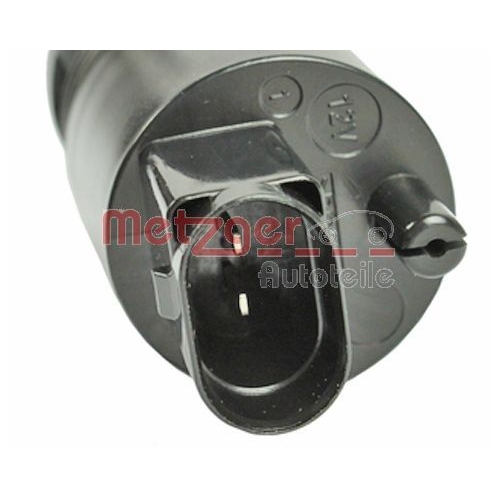 Waschwasserpumpe, Scheibenreinigung METZGER 2220061 f&uuml;r BMW, vorne