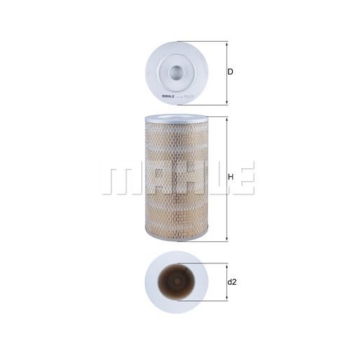 Luftfilter KNECHT LX 941 f&uuml;r TOYOTA