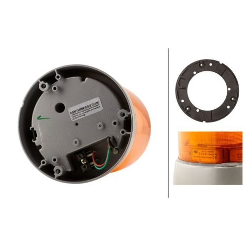 Blitz-Kennleuchte HELLA 2RL 008 181-101 f&uuml;r AEBI HAKO