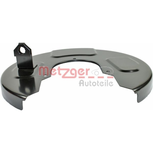 Spritzblech, Bremsscheibe METZGER 6115097 f&uuml;r VAG, Hinterachse links