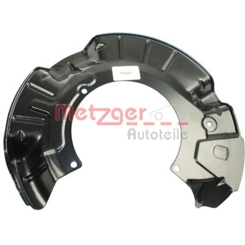 Spritzblech, Bremsscheibe METZGER 6115129 f&uuml;r MINI, Vorderachse links