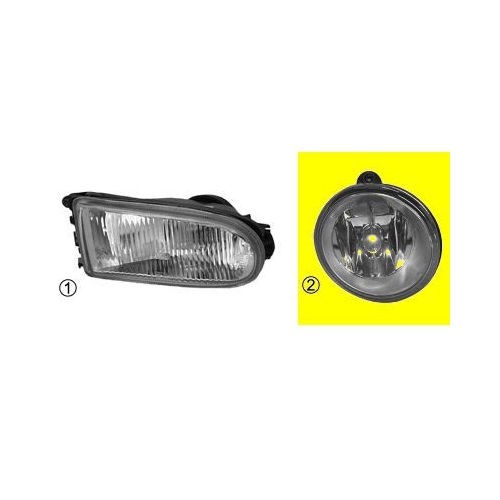 Nebelscheinwerfer VAN WEZEL 4347998 f&uuml;r OPEL RENAULT, rechts
