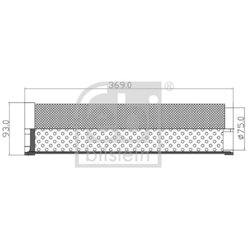 Febi Bilstein 173532 Luftfilter, 1 St&uuml;ck