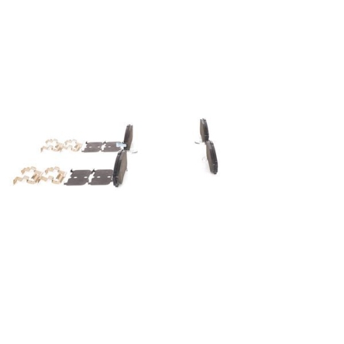 Bremsbelagsatz, Scheibenbremse BOSCH 0 986 494 587 f&uuml;r FORD MAZDA MASERATI