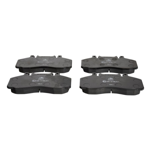 Bremsbelagsatz, Scheibenbremse ATE 13.0460-6015.2 f&uuml;r MERCEDES-BENZ, Hinterachse