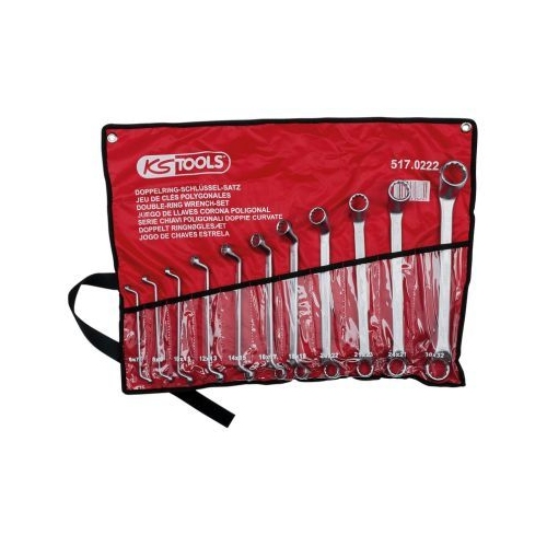Doppel-Ringschl&uuml;sselsatz KS TOOLS 517.0222