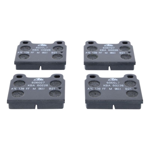 Bremsbelagsatz, Scheibenbremse ATE 13.0460-6027.2 f&uuml;r ALFA ROMEO FIAT FORD OPEL
