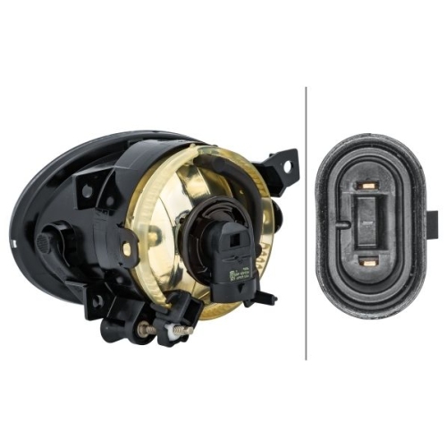 Nebelscheinwerfer HELLA 1N0 011 250-361 f&uuml;r MERCEDES-BENZ, rechts