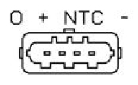 Sensor, Saugrohrdruck NGK 96769 f&uuml;r HYUNDAI KIA, Saugrohr