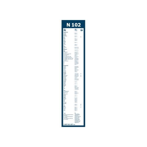 Bosch Wischblatt N102 3 397 011 427 Wischerblatt