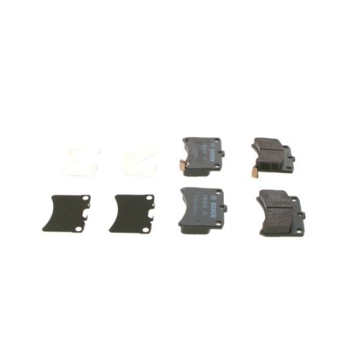 Bremsbelagsatz, Scheibenbremse BOSCH 0 986 424 643 f&uuml;r DAIHATSU, Vorderachse