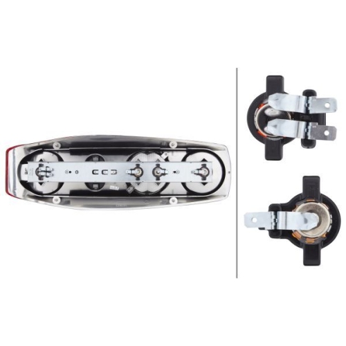 Heckleuchte HELLA 2VP 343 590-027 f&uuml;r HYMER KNAUS, rechts